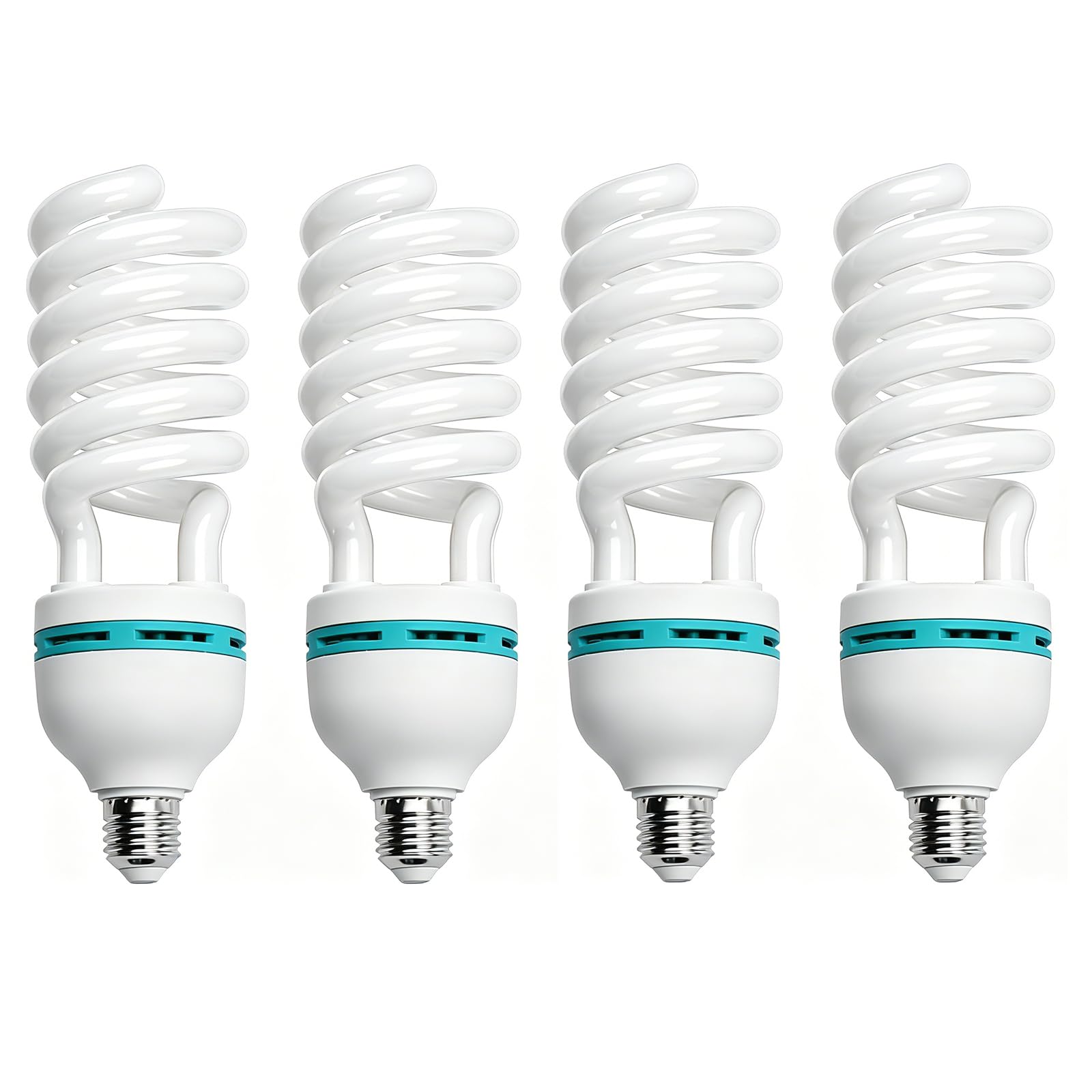 Andoer 4pcs Softbox Light Bulb, 135W 5500K Energy Saving Light Bulb