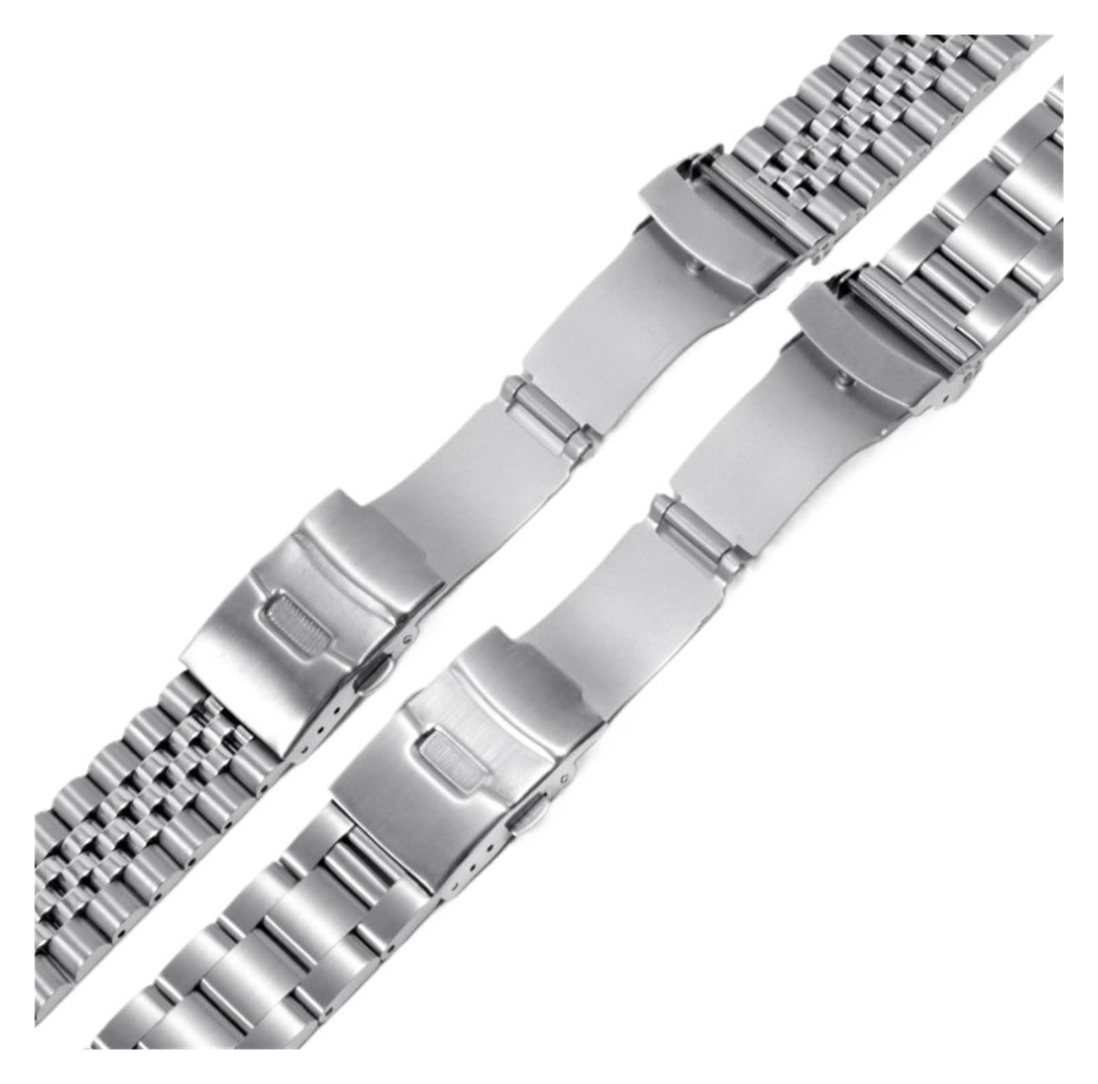 SiChouwz New Solid 18mm 20mm 21mm 22mm 24mm Jubilee Cinturino For Orologio Cinturino In Acciaio Inossidabile