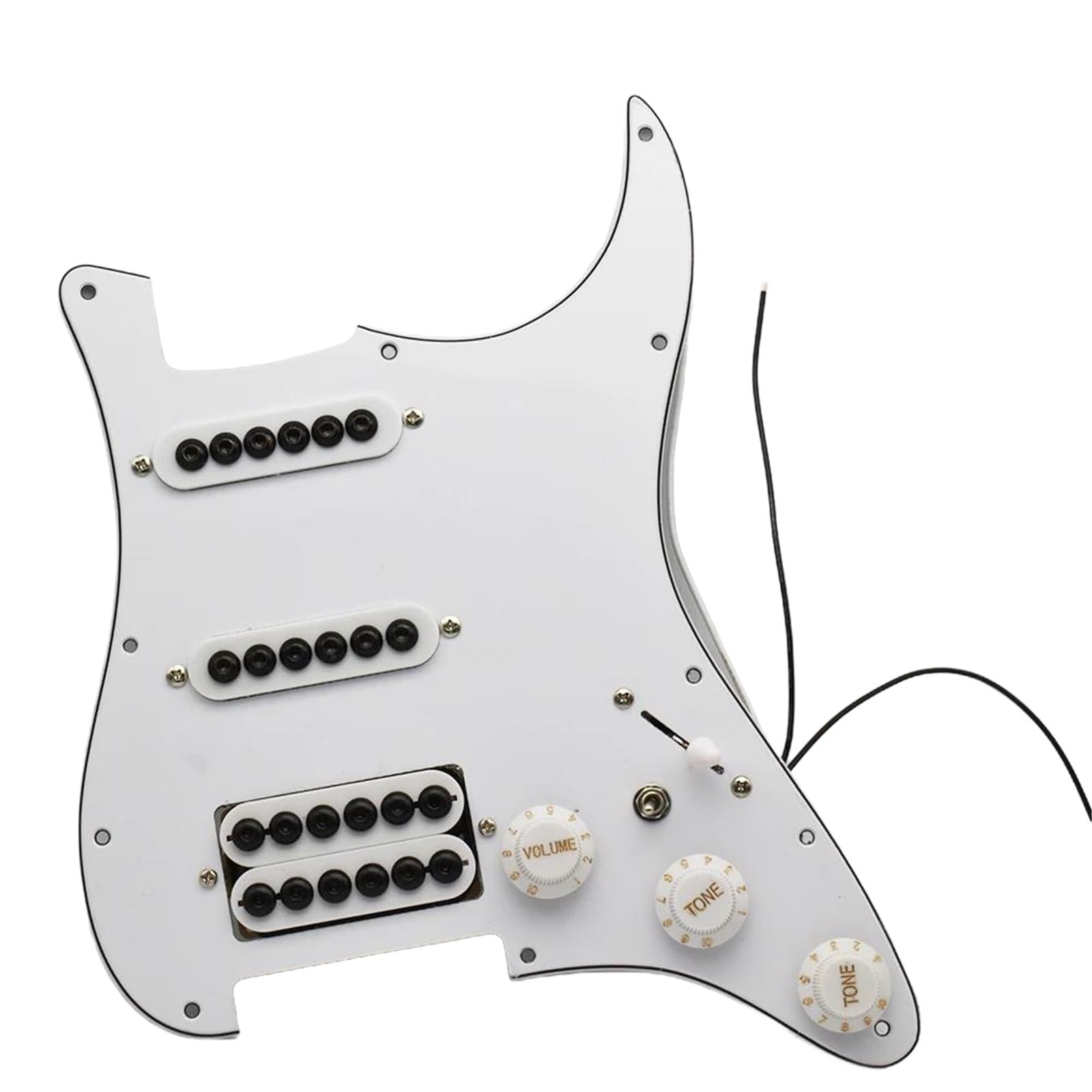 Pickguard Załadowany Do Gitary Przetwornik Humbucker Pickguard Do Gitary Elektrycznej