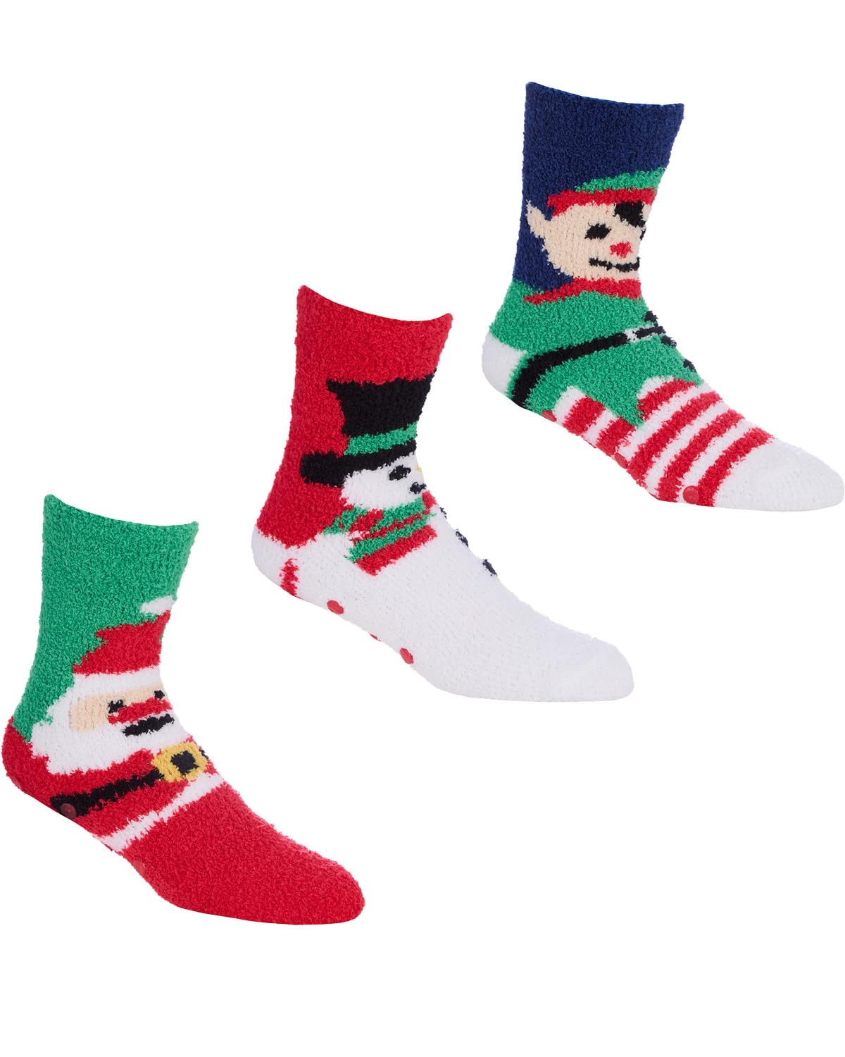 Undercover Unisex Mens 2 3 Pairs Mens Xmas Cosy Socks 40B660 (1 X Each) 6-11
