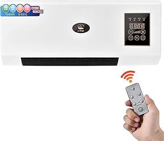 2000W Electric Fan Heater, Wall-Mounted Remote Control Convector Ceramic PTC Heater With 3 Heat Settings, Waterproof Electric Heating For Bathroom