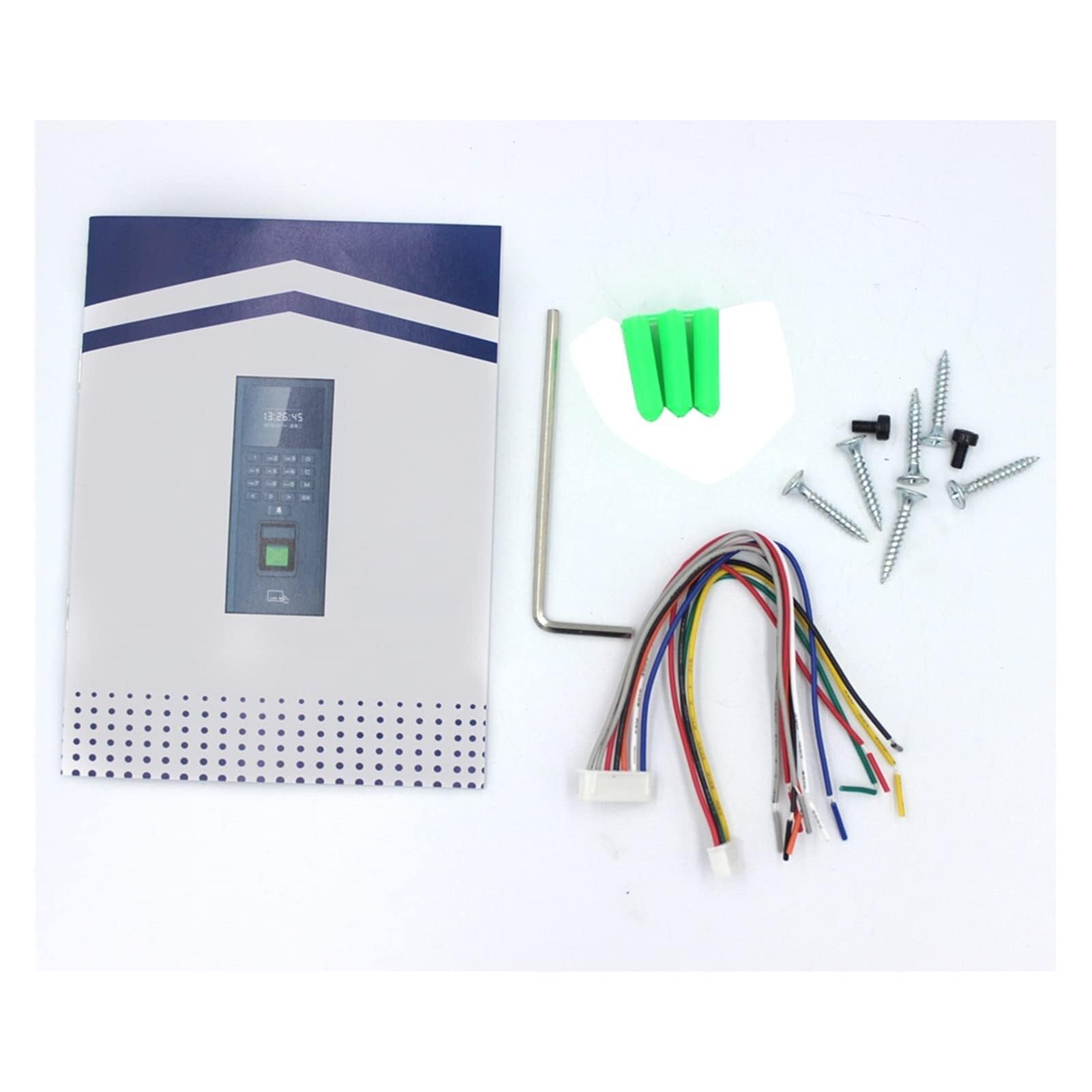 Fingerabdruck-Tastatursystem mit RFID-Zutrittskontrolle, 125 kHz/13,56 MHz, USB-Zeiterfassungsgerät, TCP/IP-Zeiterfassungsgerät