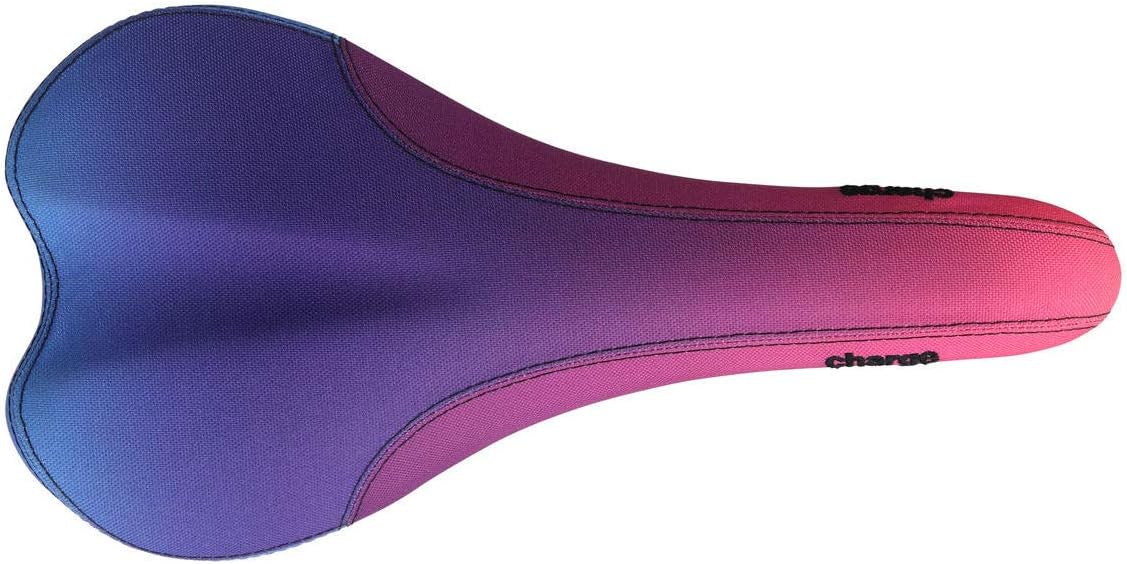 Charge Spoon Classic Bike Saddle - Pink/Blue