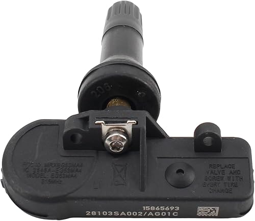 Miniatura 6 de AUTOKAY Sensores de presión de neumáticos, 315 MHz TPMS Sensores de sistema de monitoreo de presión de neumáticos para Subaru Impreza Tribeca WRX