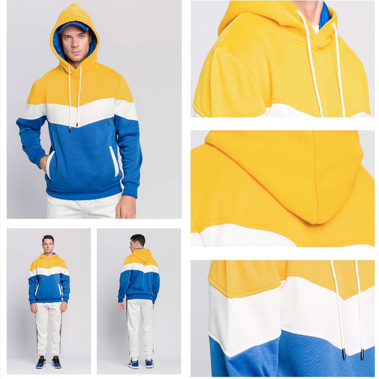 Men with Pocket Hoodies for Scania Contrast Color Tops Hoody Hooded Outwear  Pullover Sweatshirt Printing Jackets Long Sleeve Gym Wear Active  Coats-Khaki|XS : Amazon.co.uk: Fashion