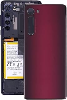 MDYH JBC TTYTT Tapa trasera de batería para Motorola Edge XT2063-3 (color: rojo)