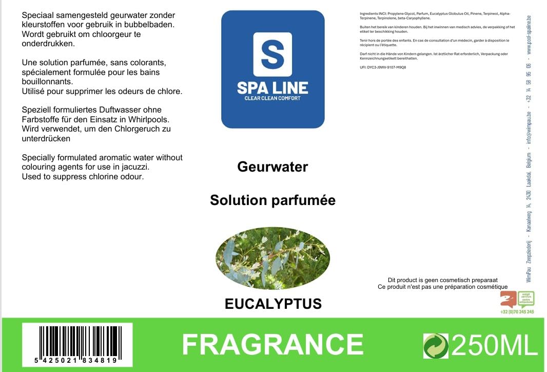 Spa Line Spa Fragrance Parfum de bain Eucalyptus
