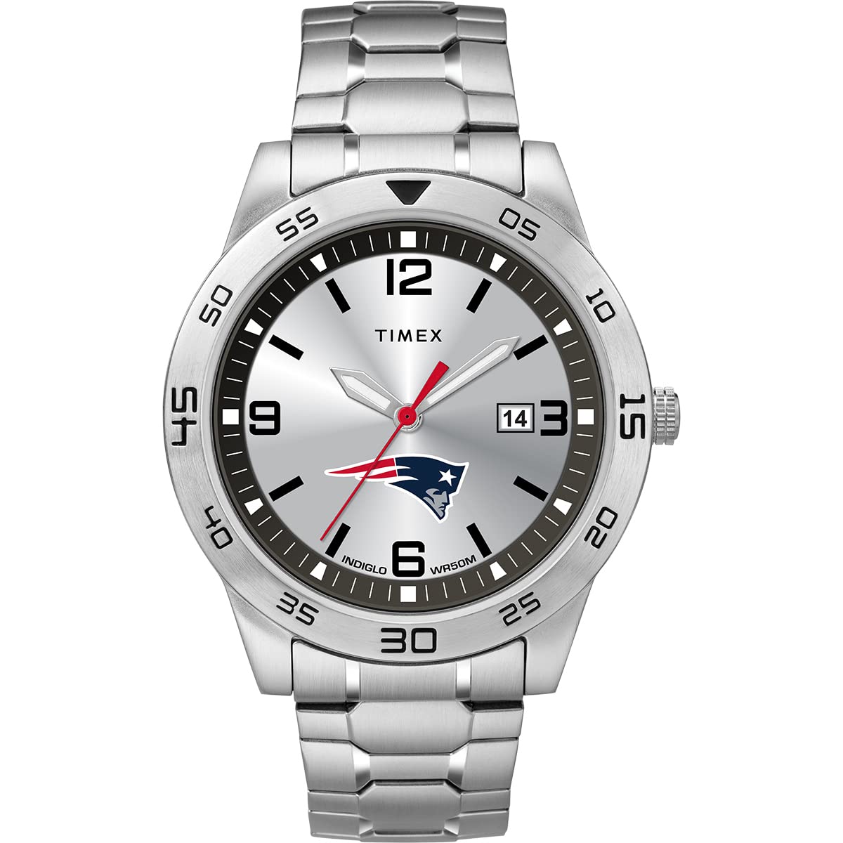 Timex Tribute Men's Citation 42mm Quartz Watch with Stainless Steel Strap