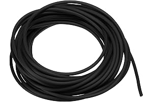 PATIKIL Silicone Necklace Cord for DIY Crafting Projects