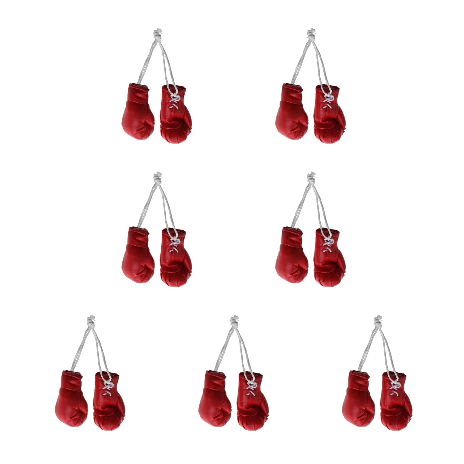 Gants de boxe miniatures de qualité supérieure pour affichage souvenir élégant