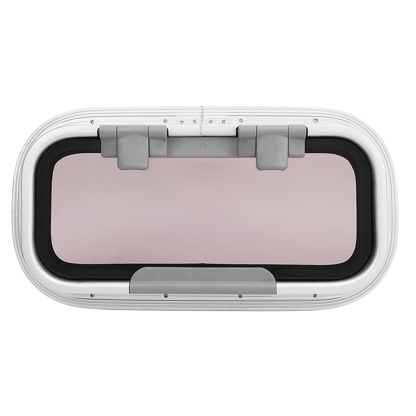 KIMISS Yacht Bullauge Boot Portlight Fenster nach Innen Öffnung Bullauge für RV, 303x156mm Beständiges Design