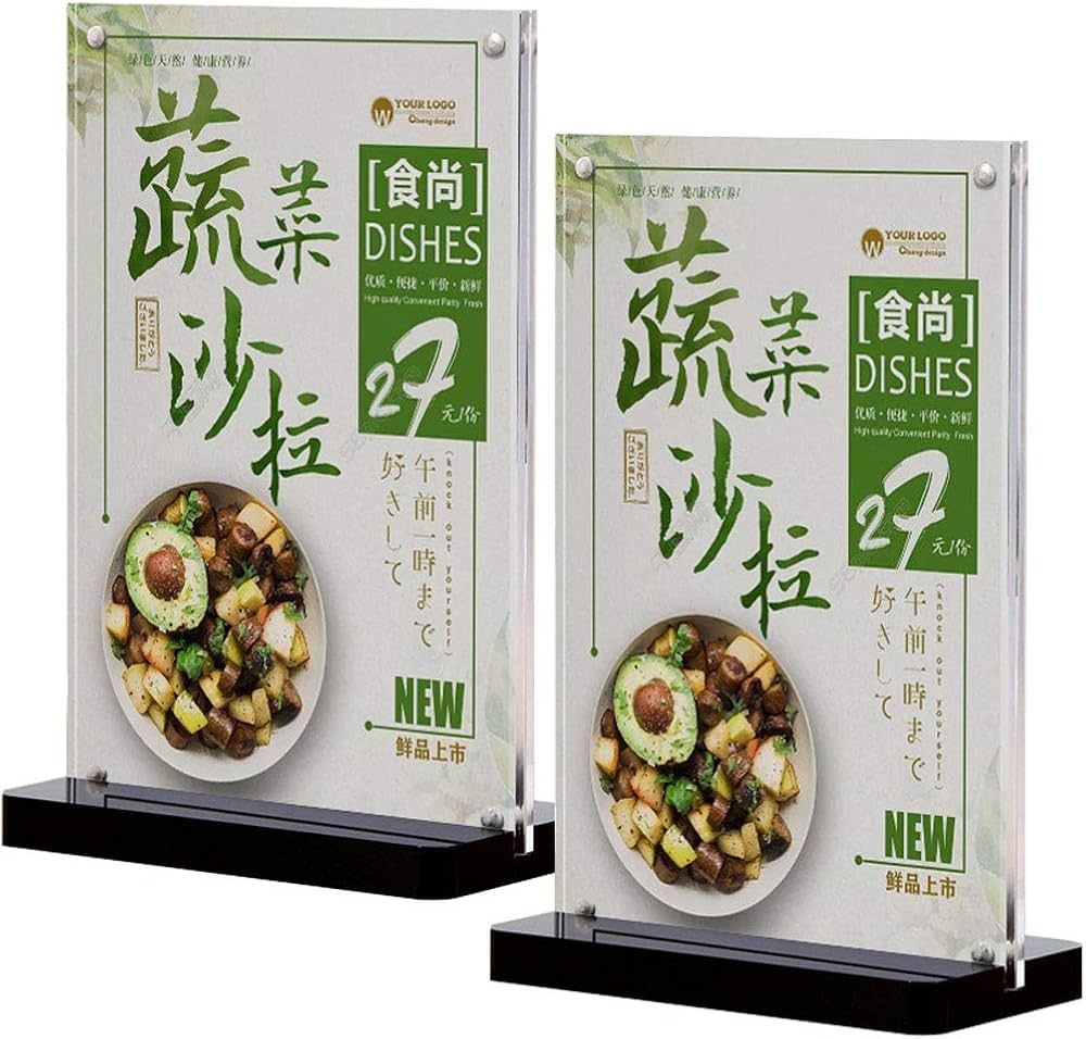 Amazon | SVIAO サインホルダー メニュースタンド フォトフレーム 透明 Amazon | SVIAO サインホルダー メニュースタンド フォトフレーム 透明