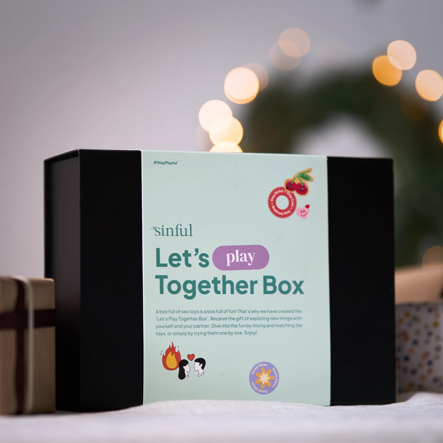 Sinful Let's Play Together Boîte – Coffret Sextoýs pour Couple 23 Pièces – Sex Toys Couple avec Jouets Sexes Adulte – Coffrets de Sex Toys – Accessoire Sexualité