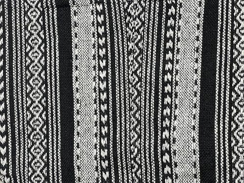 Image of Woven Hippie Crossbody - Hobo Sling Shoulder Bag - Thai Cotton Boho Messenger Purse - Medium