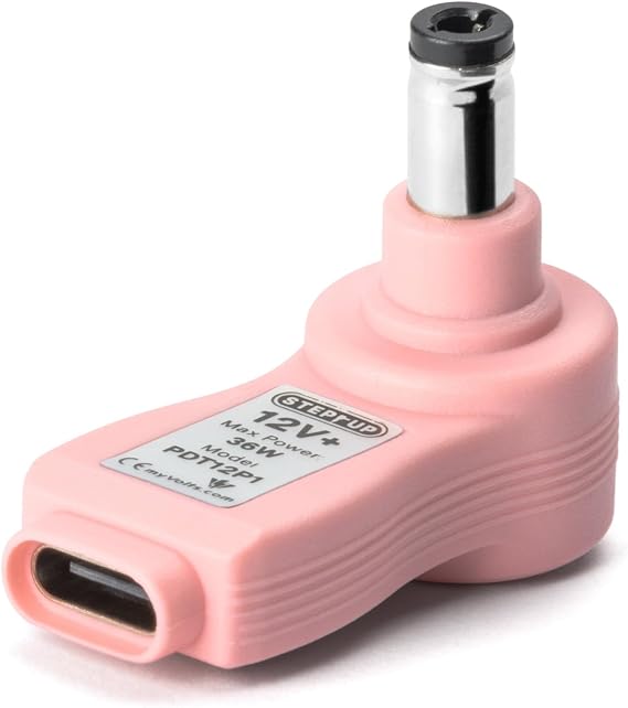 myVolts Step-Up USB-C to 12V DC Power Tip Compatible with Moog Matriarch Synth