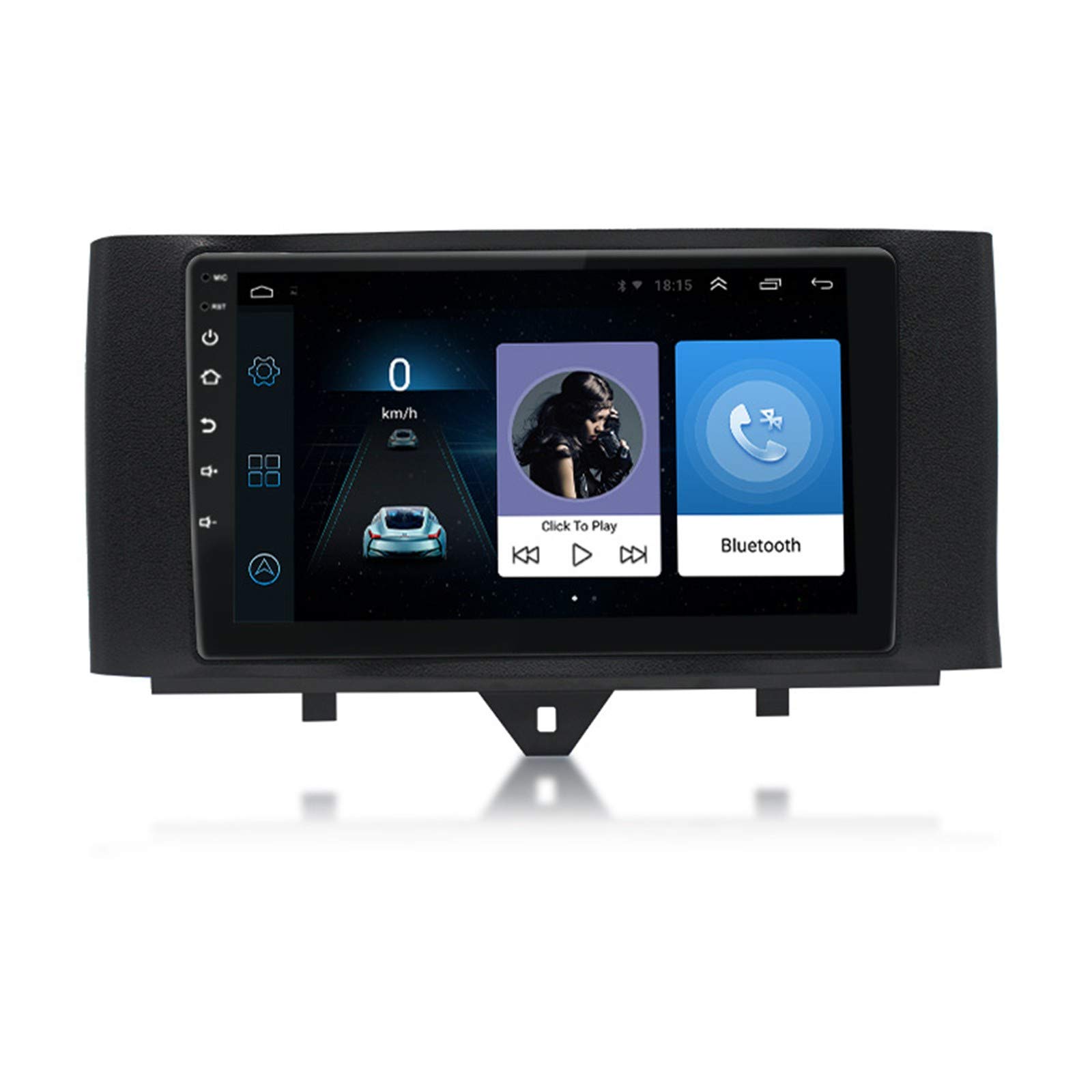Reproductor multimedia Android 9.1 para Smart 11-15 con GPS y IPS 2.5D