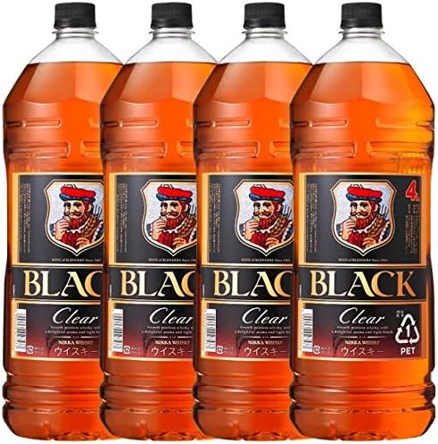 ブラックニッカ ウイスキー4000ml×4本 ブラックニッカクリア 【ウイスキー 日本】