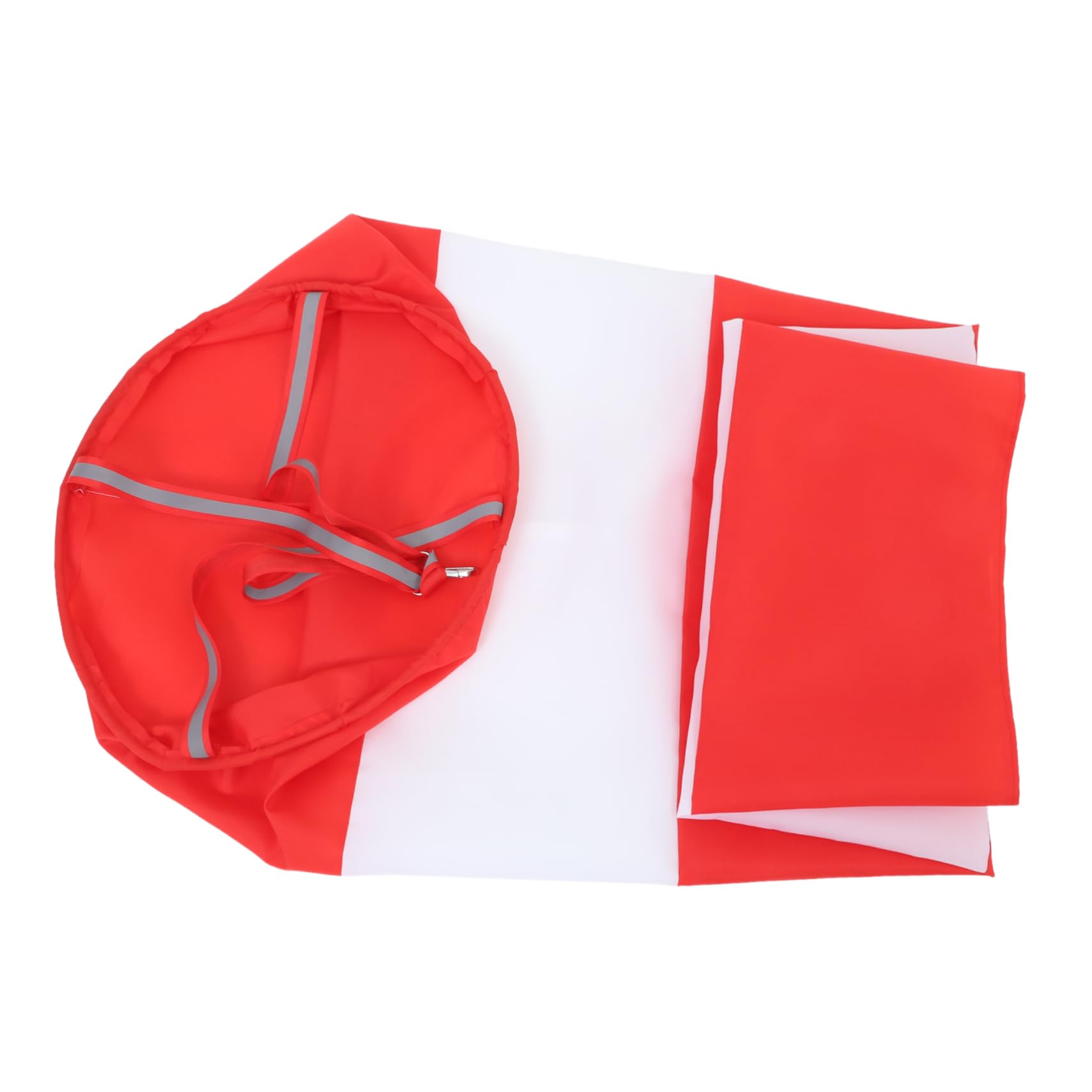 HEMOTON Hanging Windsock 100cm Outdoor Safety Flag High Visibility Waterproof Oxford Windsock Streamer