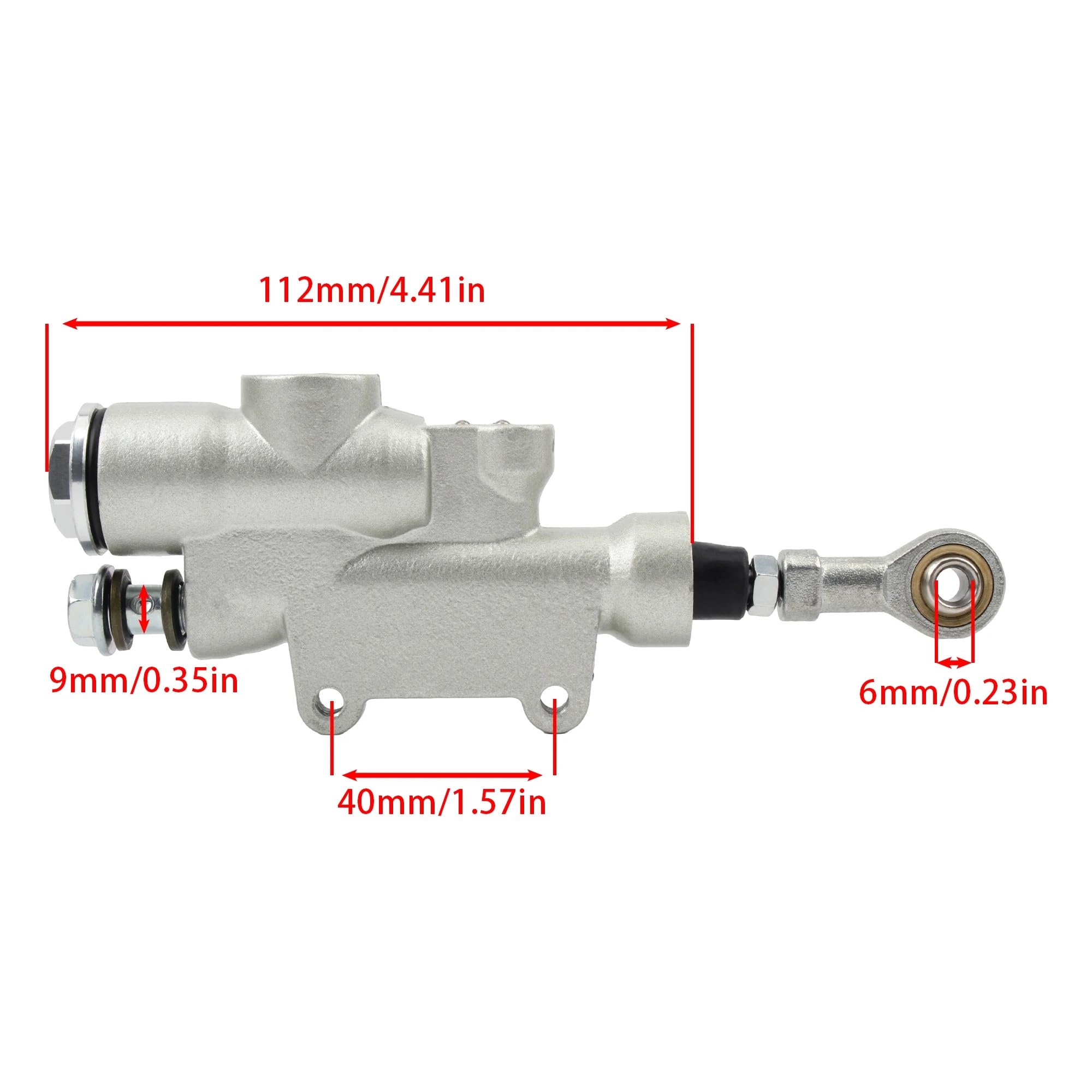 Hauptbremszylinder Hebel Fit Für KTM HUSQVARNA EXC XCW SX TC FE Pit Dirt Bike Bremse Hinten Vorne Pumpe Motorrad Hydraulische Hauptzylinder Hinterradbremspumpe
