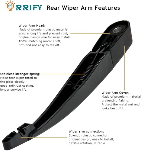 Miniatura 3 de Juego de limpiaparabrisas trasero 8L8Z17526-C para Ford Escape 2008-2012, para Mercury Mariner 2008-2011