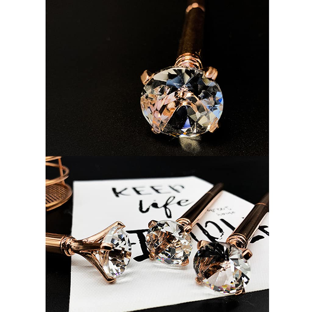 Stylish Big Metal Ballpoint Pen Smooth Writing Exquisite Ballpoint Pen Refillable for Office Women Men — view 3