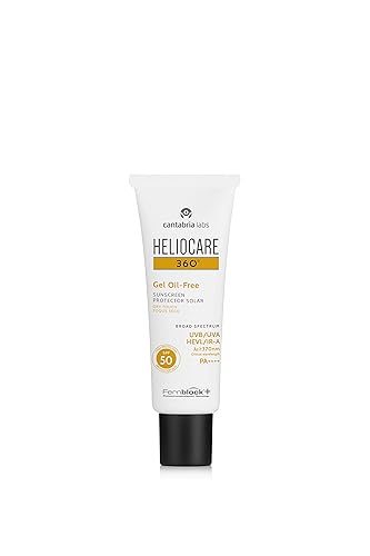 Miniatura 2 de Heliocare 360 Gel sin aceite SPF50 1.7 fl oz / Gel protector solar para rostro/UVA UVB diario Luz visible infrarroja - A protección solar