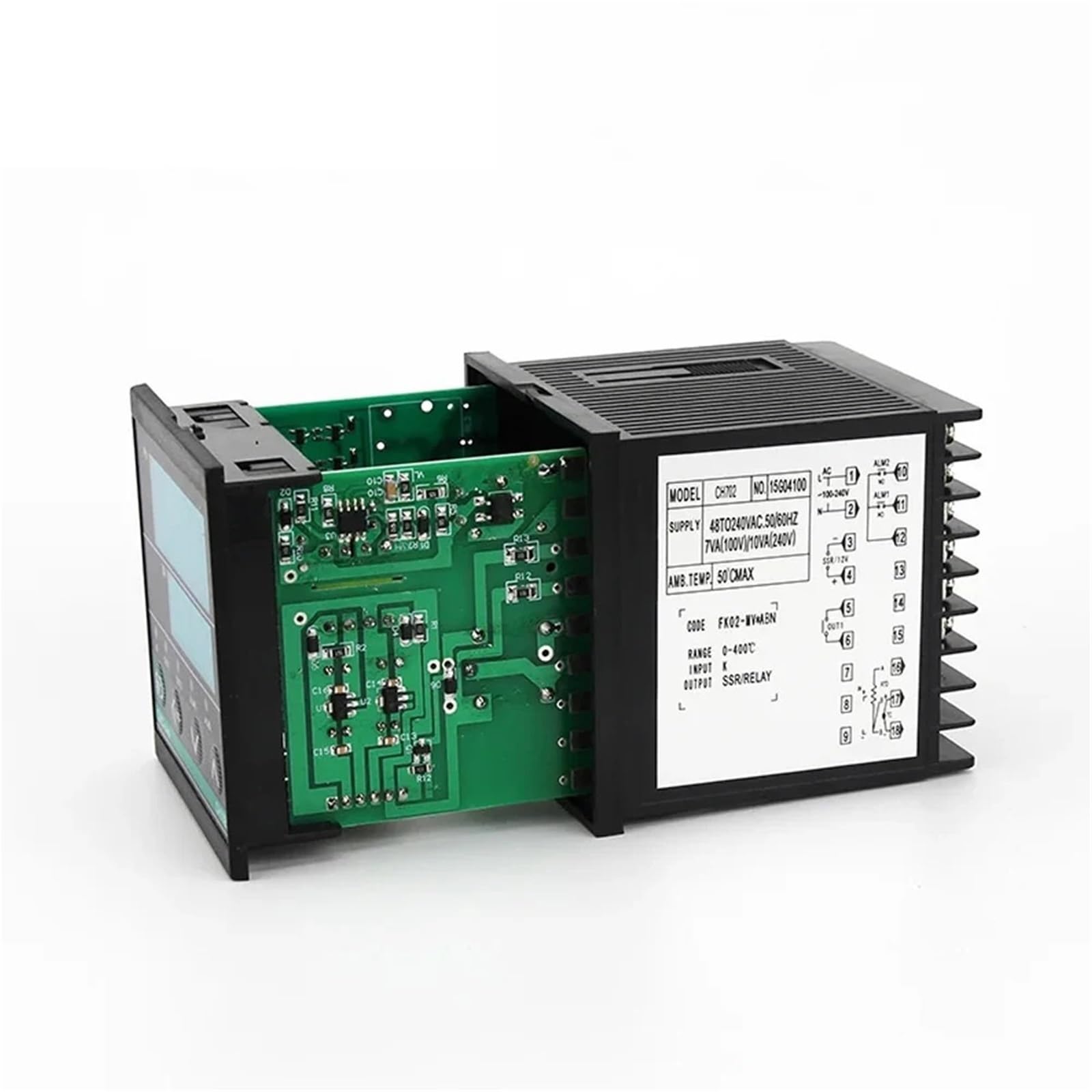 1 pz Doppio relè di uscita PID regolatore di temperatura display digitale termostato CH102 CH402 CH702 CH902 AC110V-240V 0-400℃(CH402)