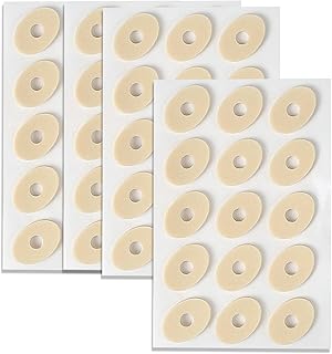 60pcs Corn Cushions,Footcare Corn Caps,Toe Pads Corn Cushions Self Adhesive Callus Cushions Oval Shaped Cushion Soft Corn Pads Waterproof Toe and Foot Protectors Reduce Foot and Heel Pain