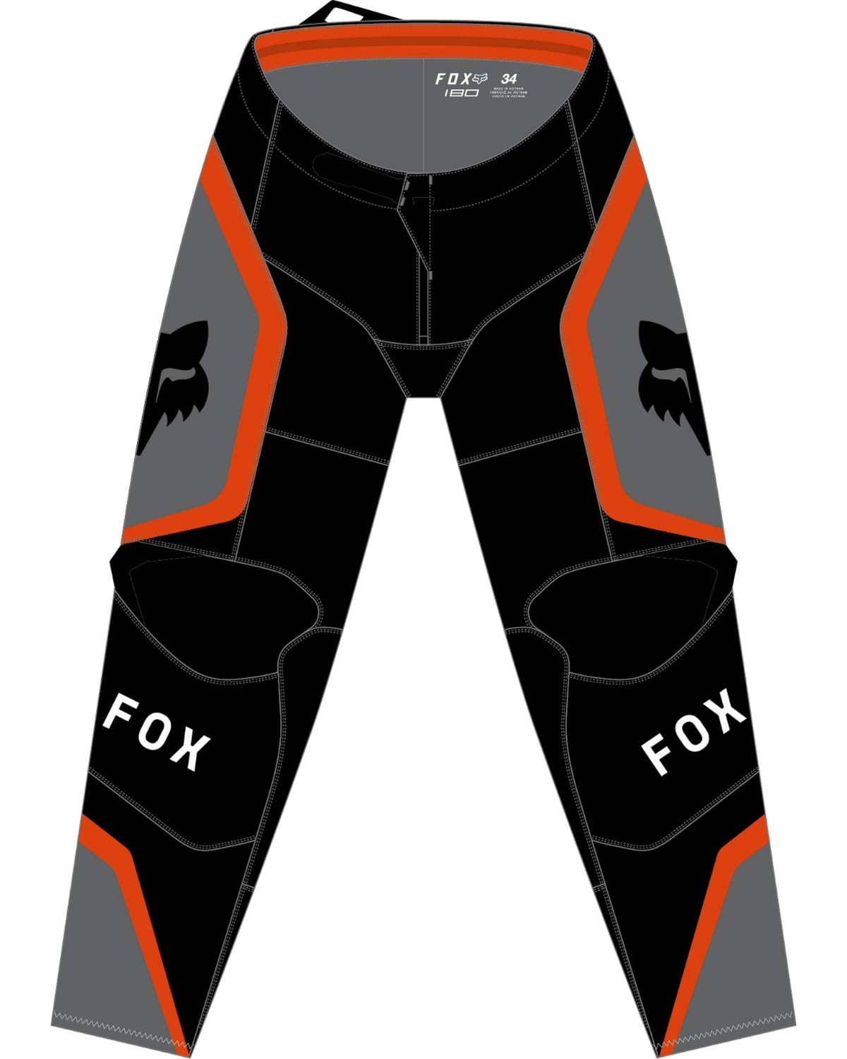 Fox Racing 180 Ballast Pant, Men's, Black, 28