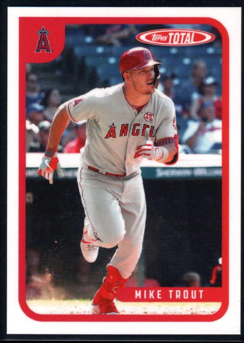 2020 Topps Total (Wave 1) Baseball #3 Mike Trout Los Angeles Angels Official MLB Trading Card ONLINE EXCLUSIVE LIMITED PRINT RUN
