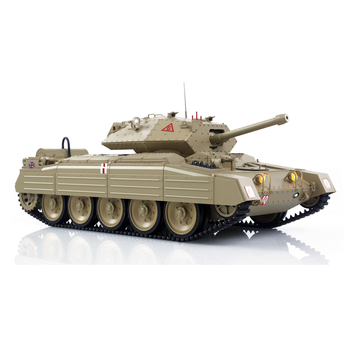 TOUCAN RC HOBBY 1/16 RC Battle Tank CoolBank Crusader MK III 2.4G