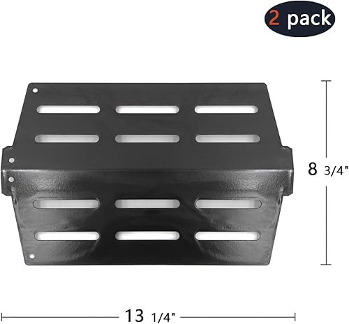 Vista 29 de Hongso Repuestos de barras aromatizantes para Weber 600 Series Genesis II 610, Genesis II LX 640, Genesis II E-610, Genesis 2 6 quemadores parrilla