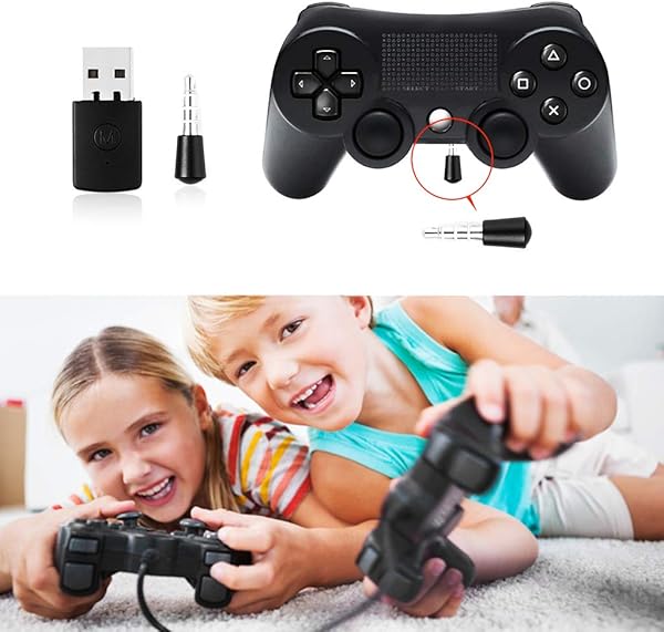 MagiDeal Adattatore Wireless USB 2 0 Bluetooth V4 0 Dongle per Playstation PS4