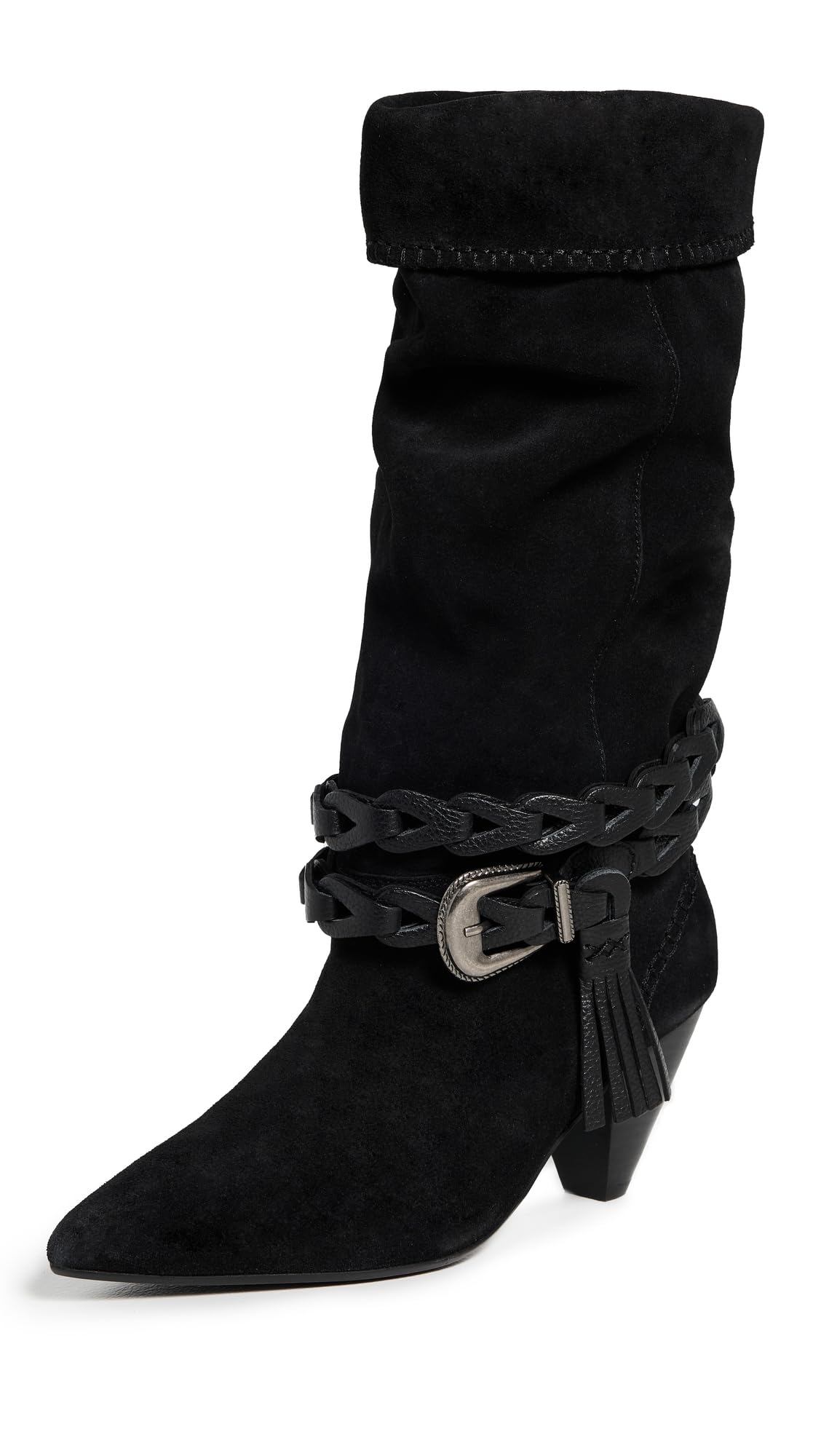 Free People womens Bridget Belt Slouch Boots