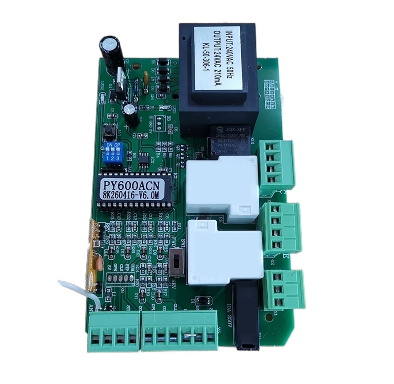 Rsgxlfqzvak Kit1 Automatic Door Opener, Ac Motor Control Board Pcb Controller Circuit Electronic Card For Sliding Gate Opener(Kit1)