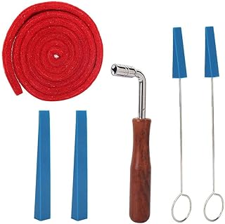 Piano Tuning Kit, Piano Tuning Tools Piano Maintenance Tool Set Piano Tuning Hammer Temperament Strip Mute And Mute With Handle Musical Instrument Accessories