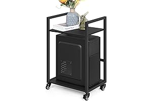 SEHERTIWY 2 Tier Computer Tower Stand: The Epitome of Desktop Organization