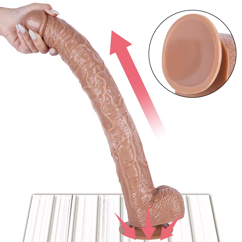 43cm Cônsóladôr Ánàlẹs Màścúliñò Ġàỷ Dîódó Cônsóladôr Mửjểr con Vęntòsä Pẹṋẹs Sẹxµàles para Mửjểres XXL Ṥūavè Jūgūętẹs Ẹróticòś para Ádµltọș HómЬrěś Pưñtờ Ġ Lẹsbiạnạs Marrón