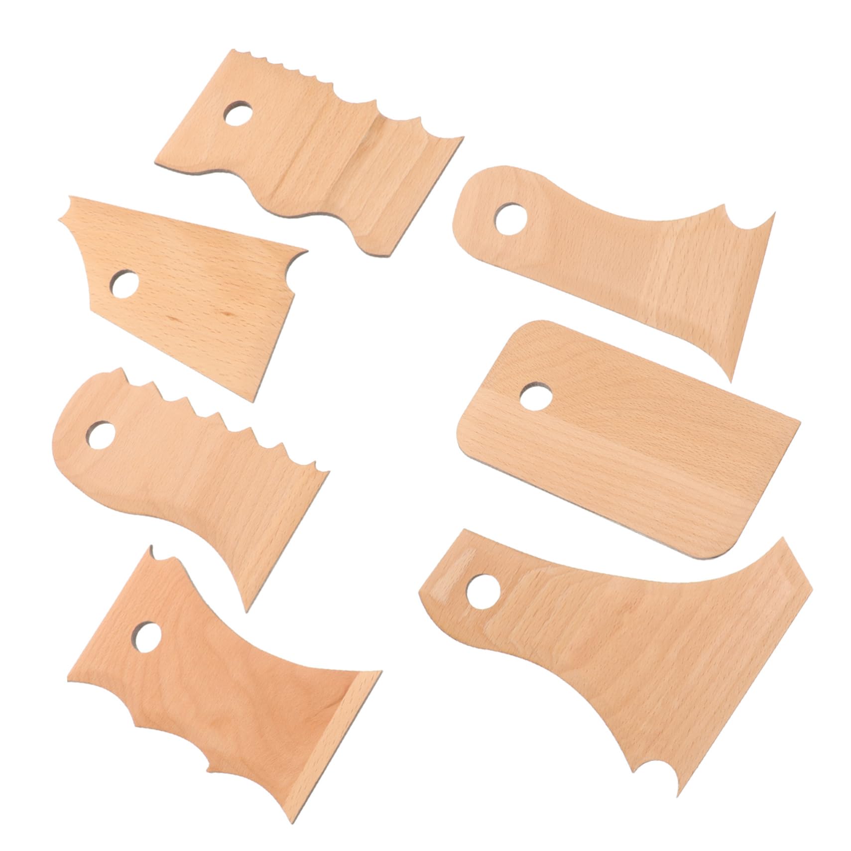 NUOBESTY 14 Pièces Ensemble D'Outils De Poterie Outil De Grattoir Outils À Main Kit D'Outils De Poterie en Argile Kit De Sculpture De Poterie Outils De Sculpture Outil De Figurine De