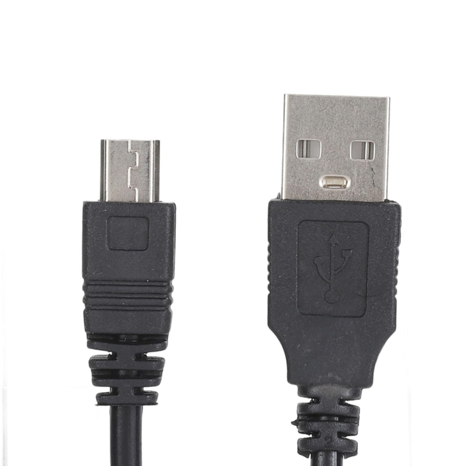 Dpofirs Lot de 10 Câbles de Chargement 1 M, Cordon de Chargement de Données Mini USB pour , Slim, Manettes PS Move, Téléphones, Appareils Photo Numériques, TI