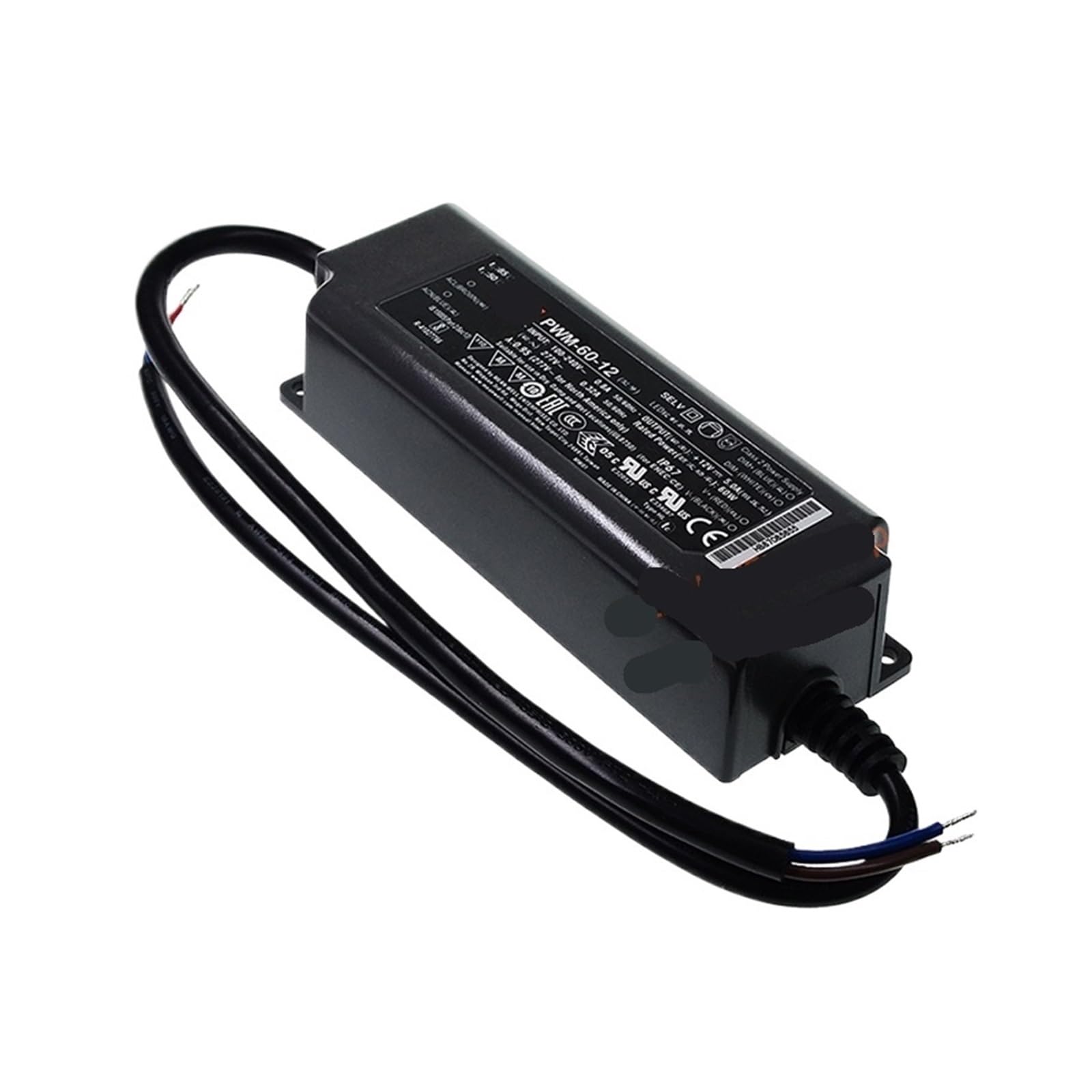 SWEWDSQG 60W Output Driver Output IP67 Waterproof Power Supply PWM-60-12DA PWM-60-24DA PWM-60-12KN PWM-60-24KN 36/48(PWM-60-12DA)