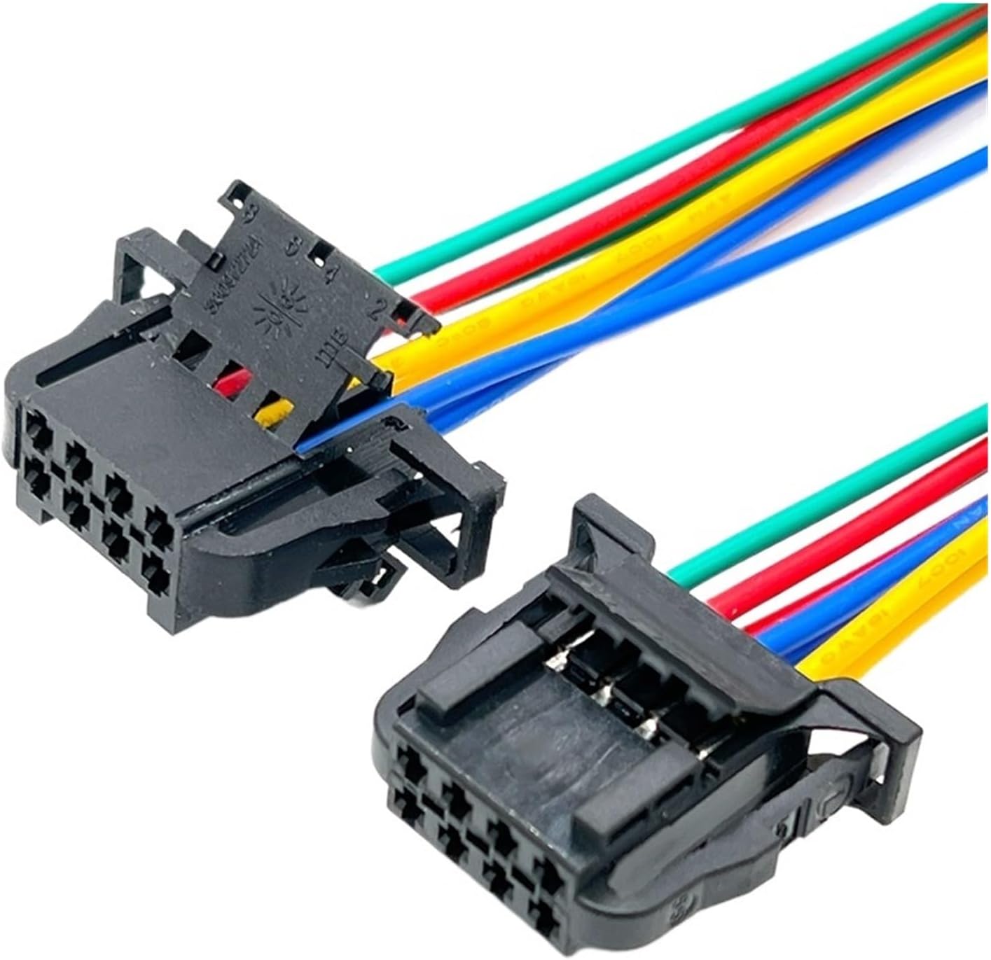 Speaker Connector 8Pin 3B0972724 Auto 1.5MM Series Electronic Connector Wire Harness Sockets Audio an/&ti-Theft Switch Car Lights Plug 3B0 972 724(20 Pcs,3B0 972 724)