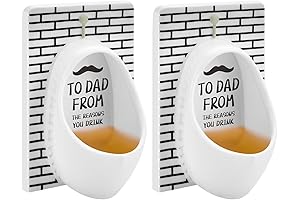 The Ultimate Gag Gift for Dad: Urinal Shot Glasses