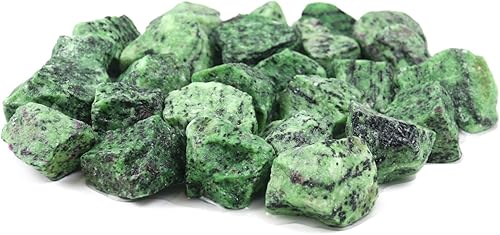 Miniatura 4 de Zoisita de rubí crudo, cristales y piedras curativas, cristales a granel, rocas para volar, cristales crudos a granel, cristal de amatesis, cristal