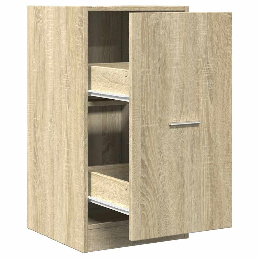 Armario de farmacia roble Sonoma 40 x 41 x 77,5 cm de aglomerado