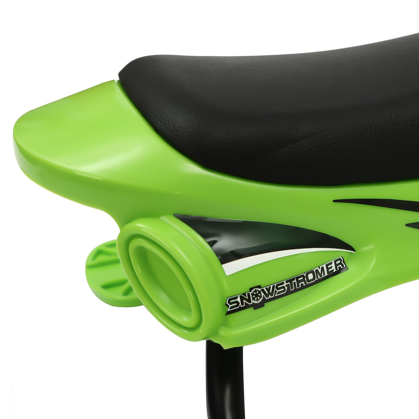 Luge à neige - 124 x 51 x 43,5 cm - 80 kg - Avec freins - Rembourrage réglable - Luge dirigeable classique pour enfants et adolescents