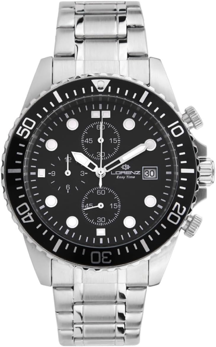 LORENZ FULL TITANIUM 030212EEOrologio Uomo Automatico Sub 200 Metri