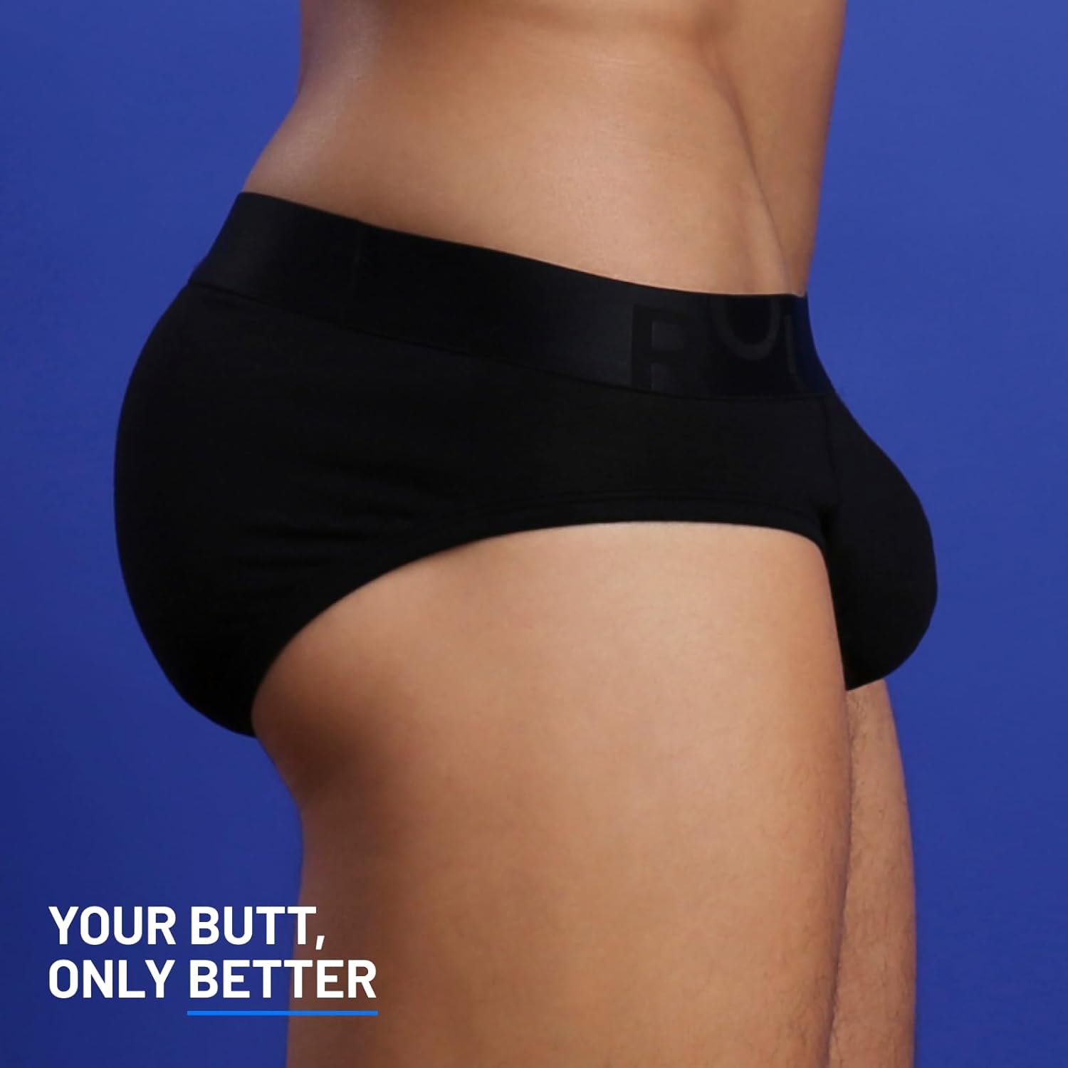 Rounderbum Men’s Padded Underwear Briefs with Permanent Butt Enhancing Pads – Butt Lifting Invisible Brief, 3 Colors - Image 7