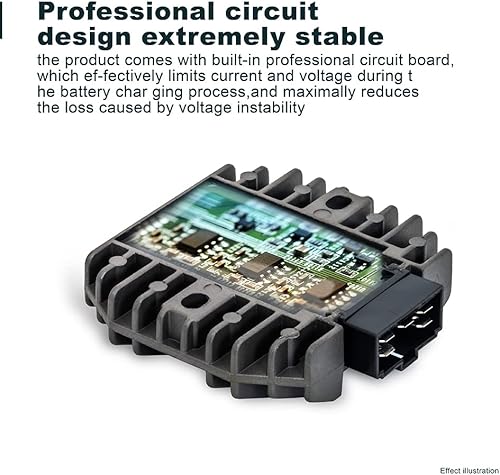 Miniatura 2 de Onegercn Regulador de voltaje rectificador compatible con Yamaha YZF R1 98-01 R6 99-05 R6S YZF600 FZ6N FZ6R FZR600 SRX250 XP500 T-MAX TDM850 XJ600