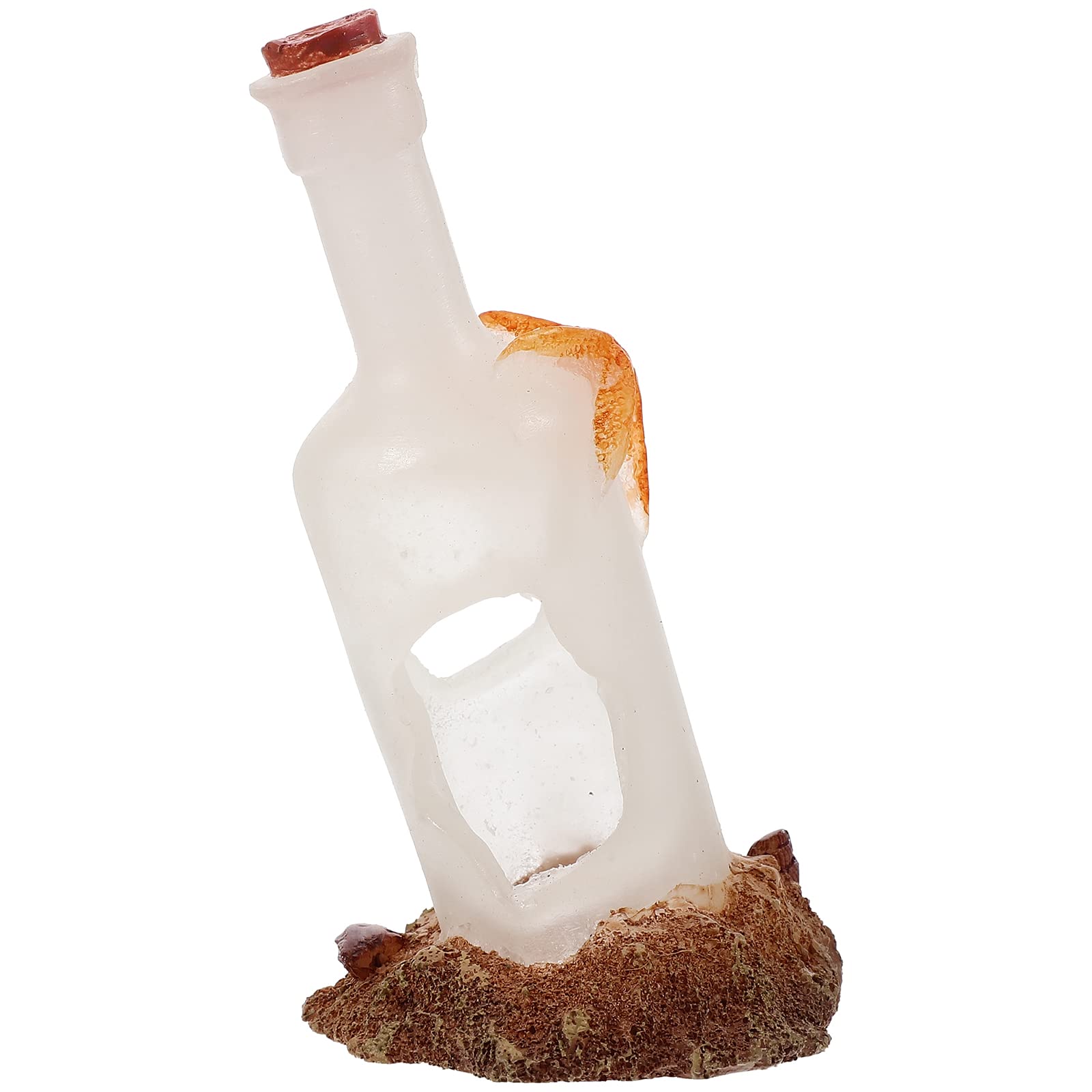 LUOZZY Small Shrimp Hideout for Aquarium Fish Tank Resin Fish Hideout Small Aquarium Cave Hideout for Home Office